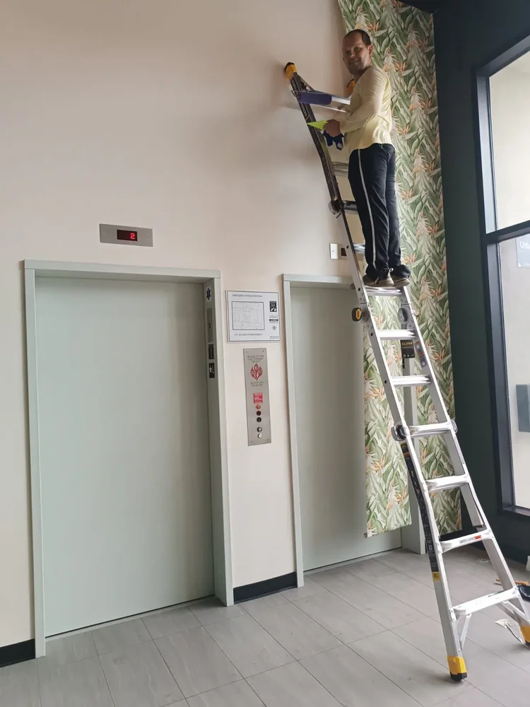 Feature wall installation
